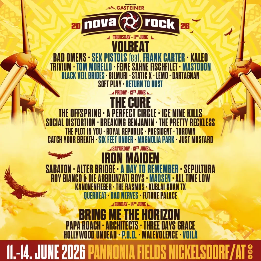 Nova Rock Festival 2026